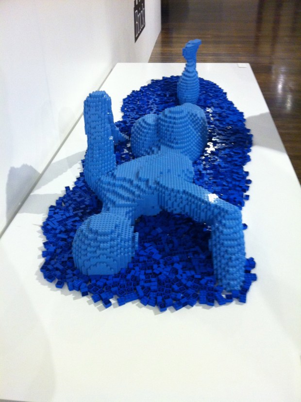 1/3 of the blue man group lost at sea...