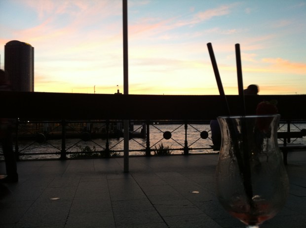 Sunset on Sydney Harbour